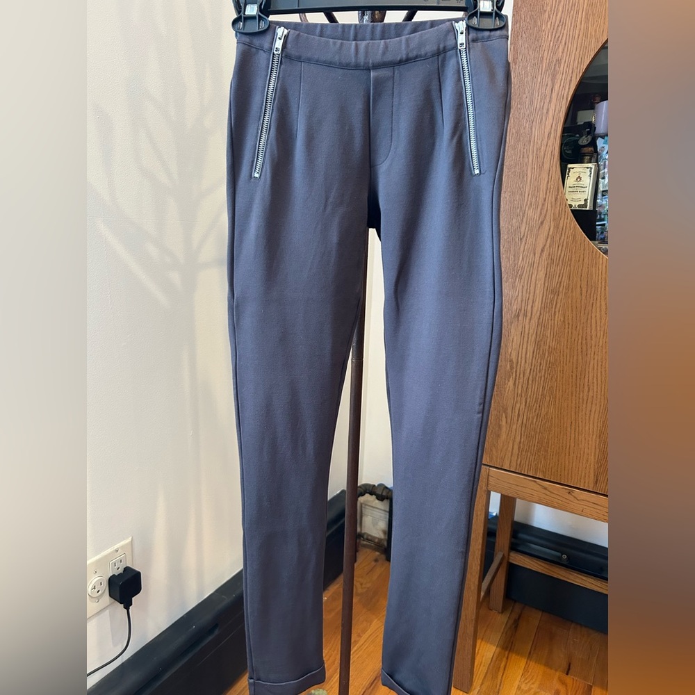 The kooples sport zipper leggings size xs